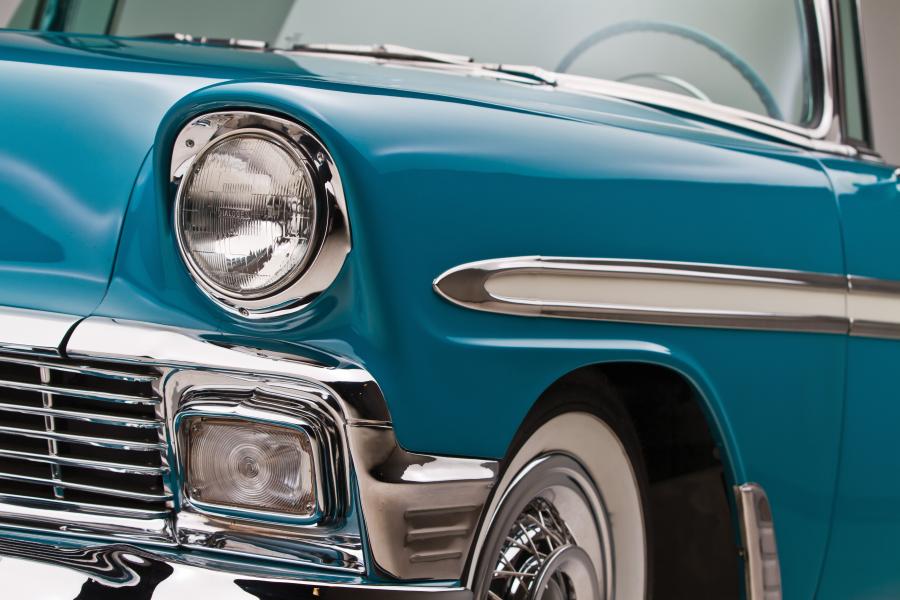 Детали экстерьера Chevrolet Bel Air Convertible 1956 года  (фото 57 из 71)